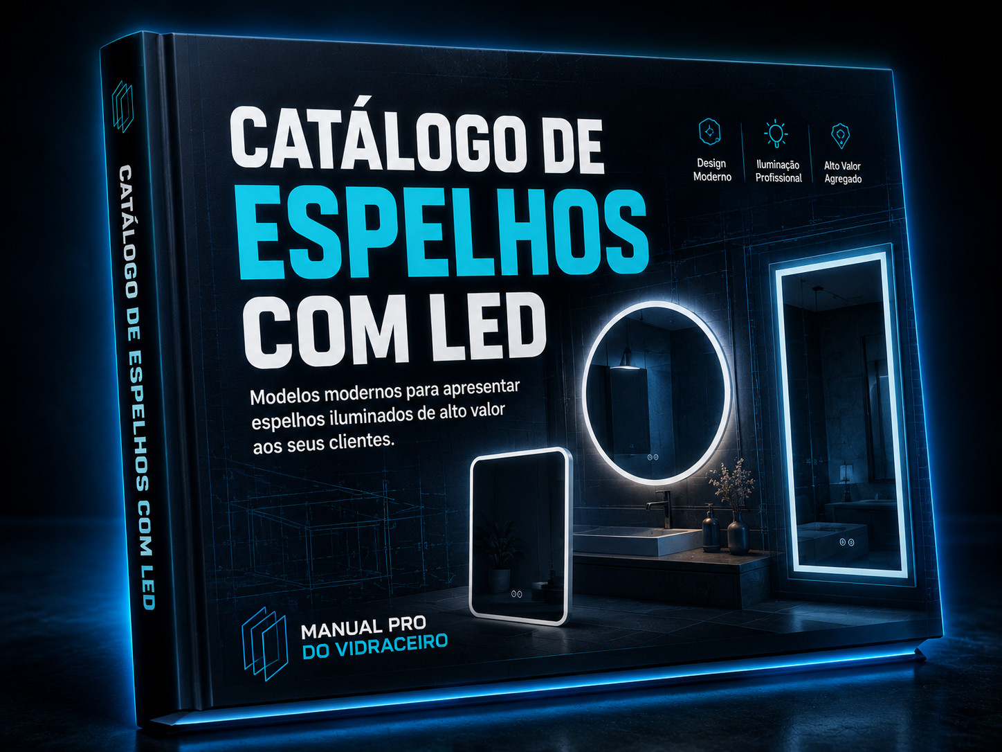 Catálogo de Espelhos com LED